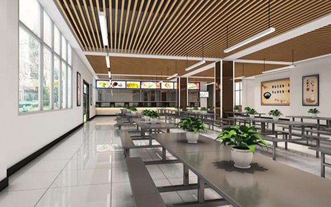 福州學校食堂圖片