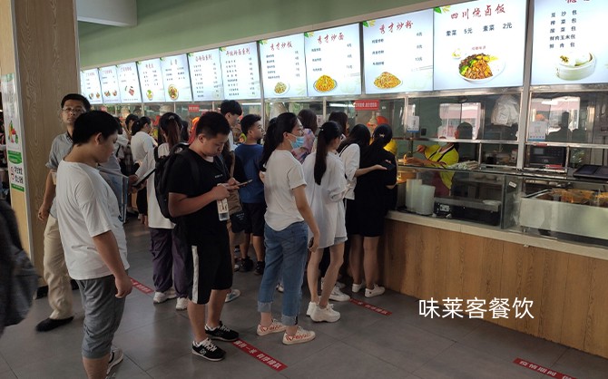 漳州食堂承包商為員工提供舒適的用餐環境