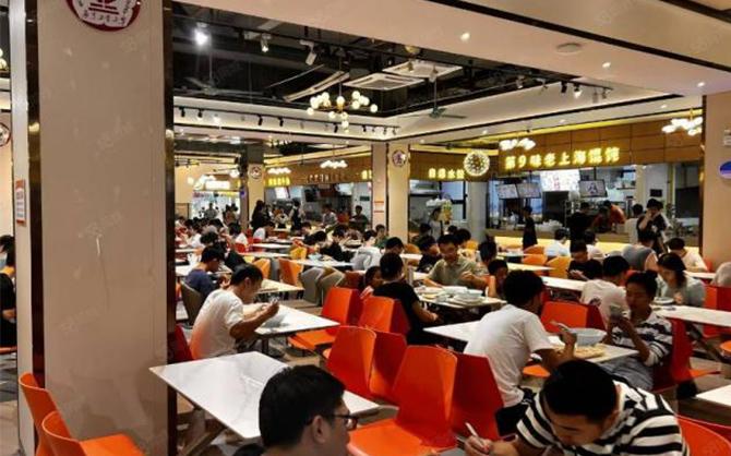 福清食堂承包中的企業(yè)案例中就餐現(xiàn)場圖片