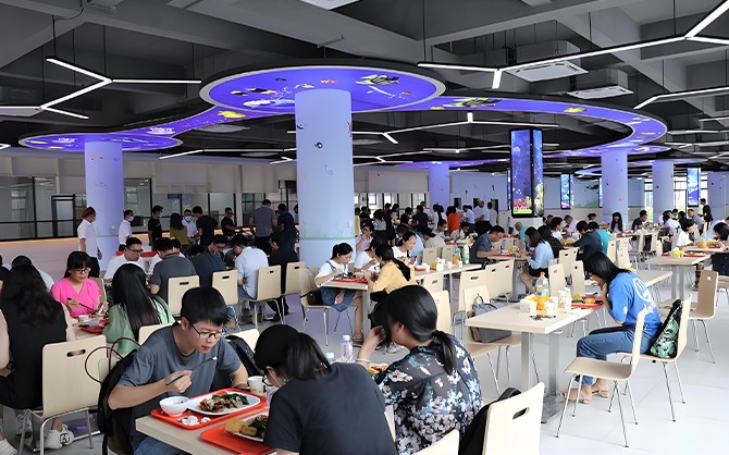 泉州企業內部職工食堂圖片