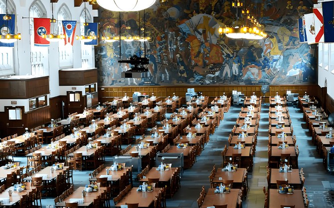 大型企業工廠食堂承包服務案例中現場圖片