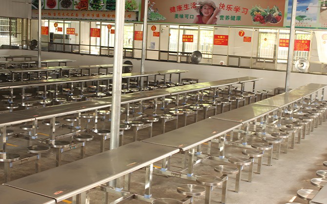 清蒙食堂承包工廠內部餐廳環境圖片