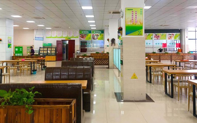 洛江食堂承包企業內部職工食堂環境圖片