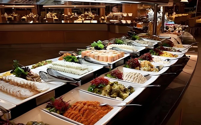 泉州企業(yè)食堂承包商服務(wù)內(nèi)部管理食堂現(xiàn)場(chǎng)菜品展示圖片