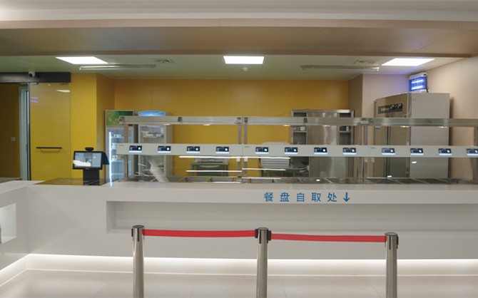 南安食堂承包合作案例中企業食堂環境圖片