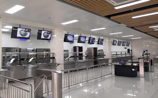 泉州寫字樓食堂承包環境圖片