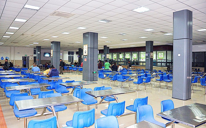 寫字樓食堂圖片