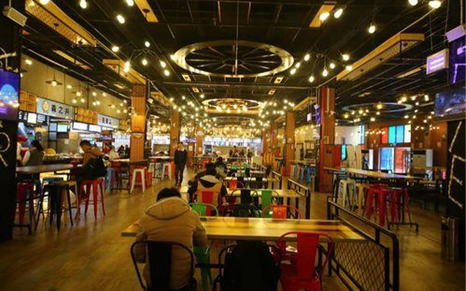 晉江企業(yè)食堂環(huán)境圖片