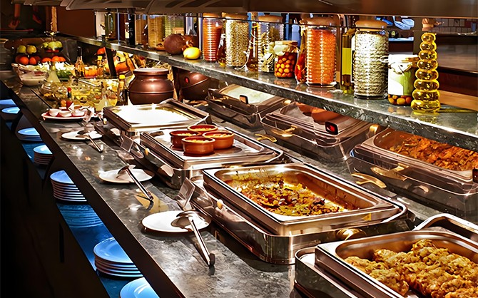 福州酒店食堂圖片