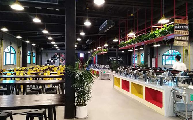 長樂食堂承包，為當地企業提供安全、健康的用餐環境